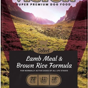 Victor Select Lamb & Rice Formula Dry Dog Food - 40 lb Bag