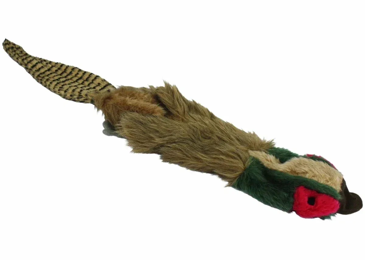 Multipet Empty Nesters Pheasant Plush Dog Toy 18 in