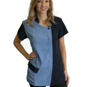 Artero Brigitte Smock, Blue and Navy