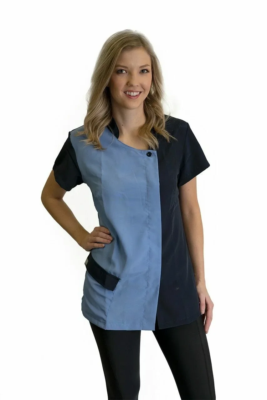Artero Brigitte Smock, Blue and Navy