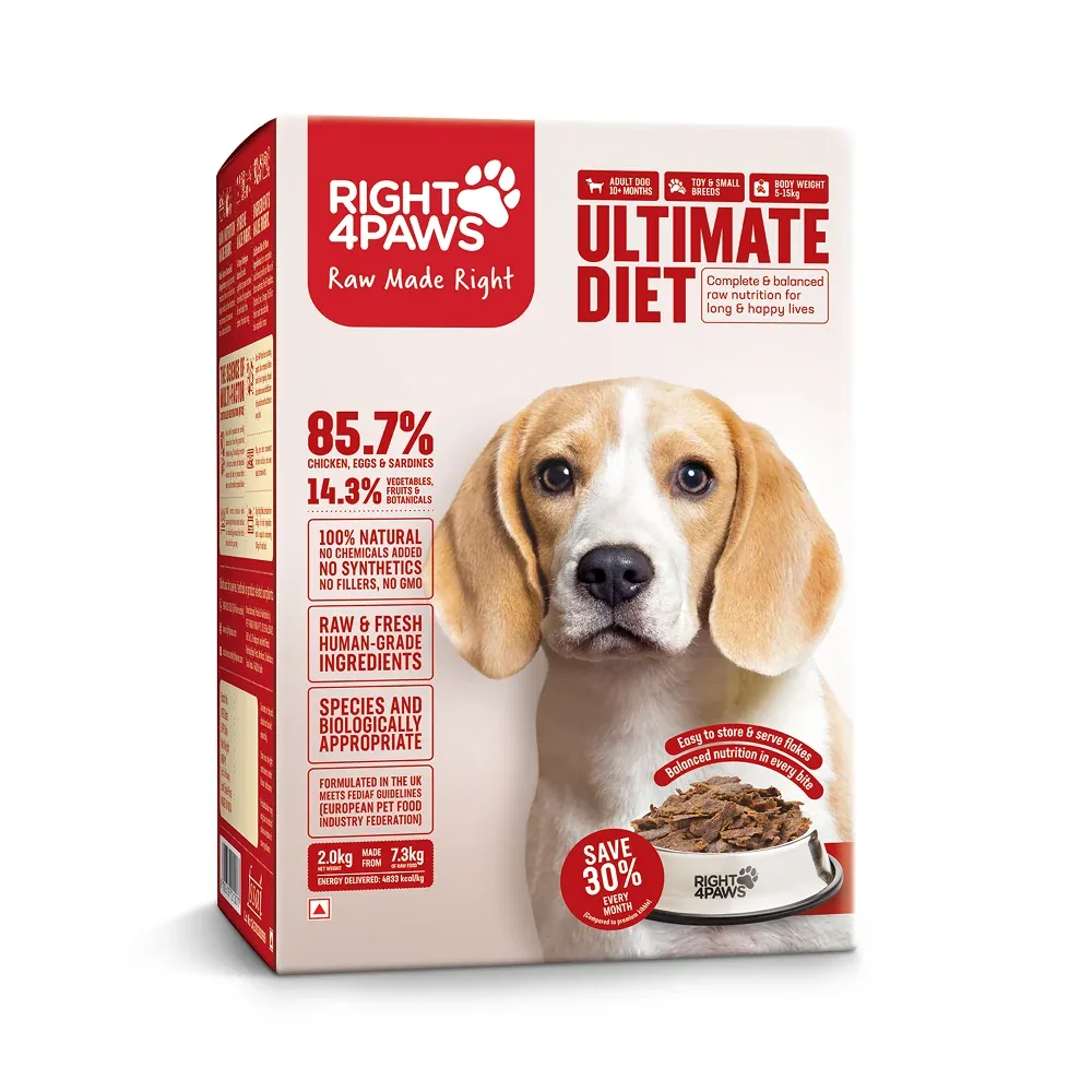 Right4Paws Ultimate Diet Toy & Small Adult Dog Dry Food