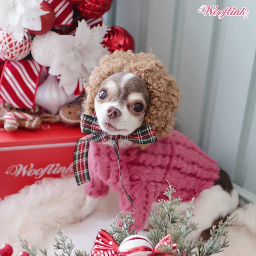 Wooflink Perfect Holiday Turtleneck in Mauve Pink - Image 2