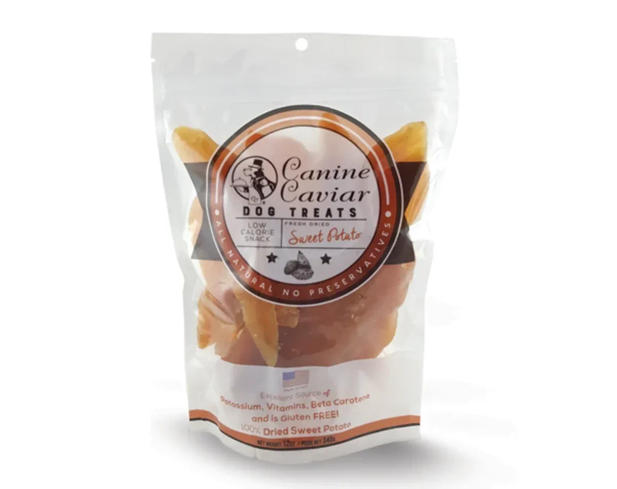 Canine Caviar Dried Sweet Potato Dog Chews