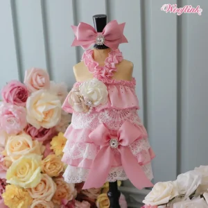 Wooflink Sunkissed Dress in Pink