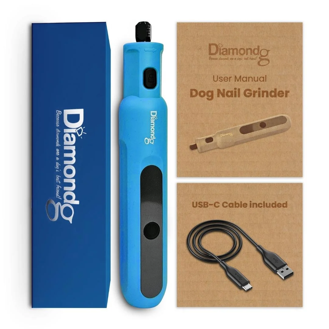 Diamondg Micro Nail Grinder, Light Blue