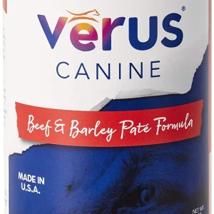 Verus Beef & Barley Canned Dog Food - 13.2 oz Cans - Case of 12