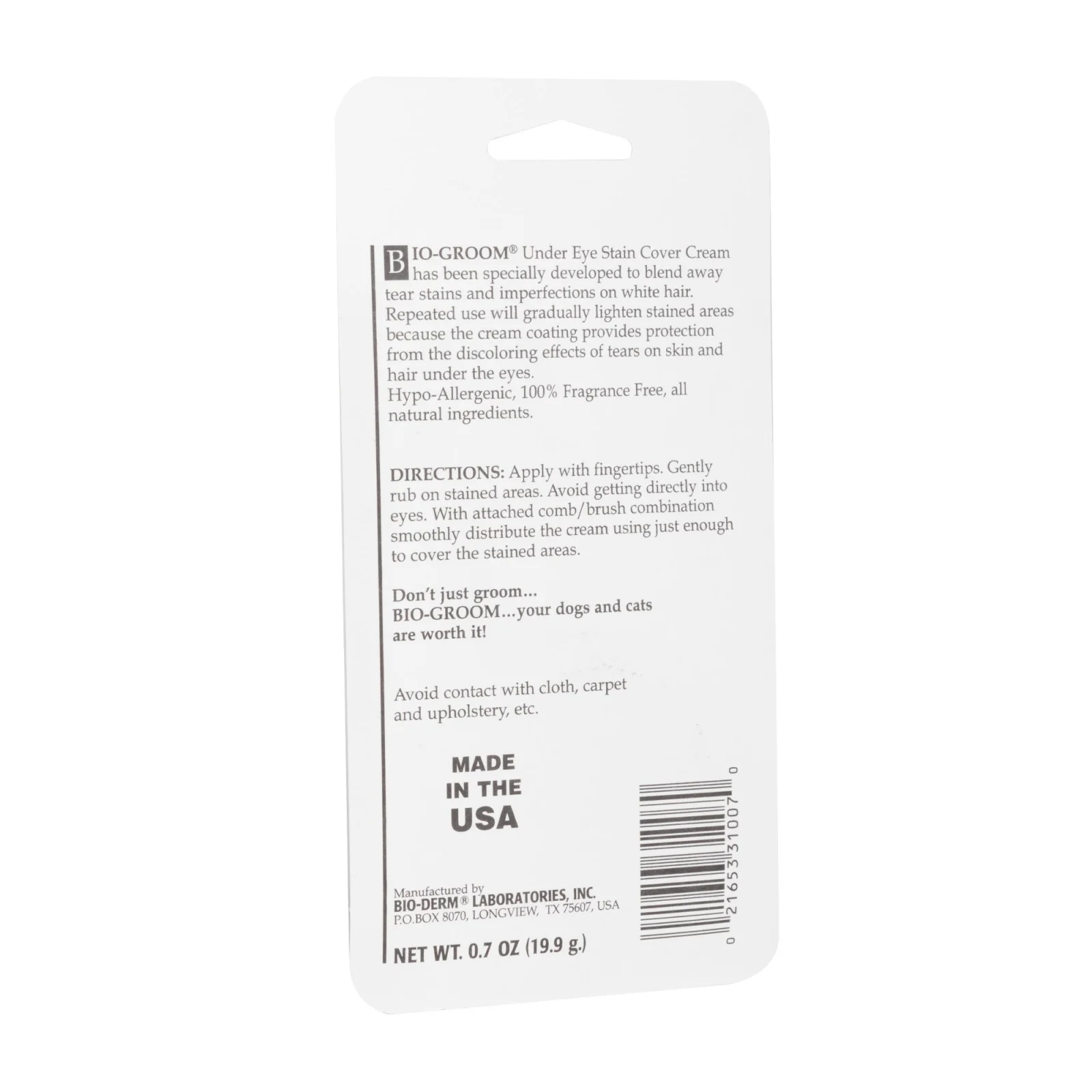 Bio-Groom Stain Free 0.7oz - Image 2