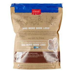 Cloud Star Bacon Cheese & Apple Baked Crunchy Biscuit Dog Treats - 3lb Bag