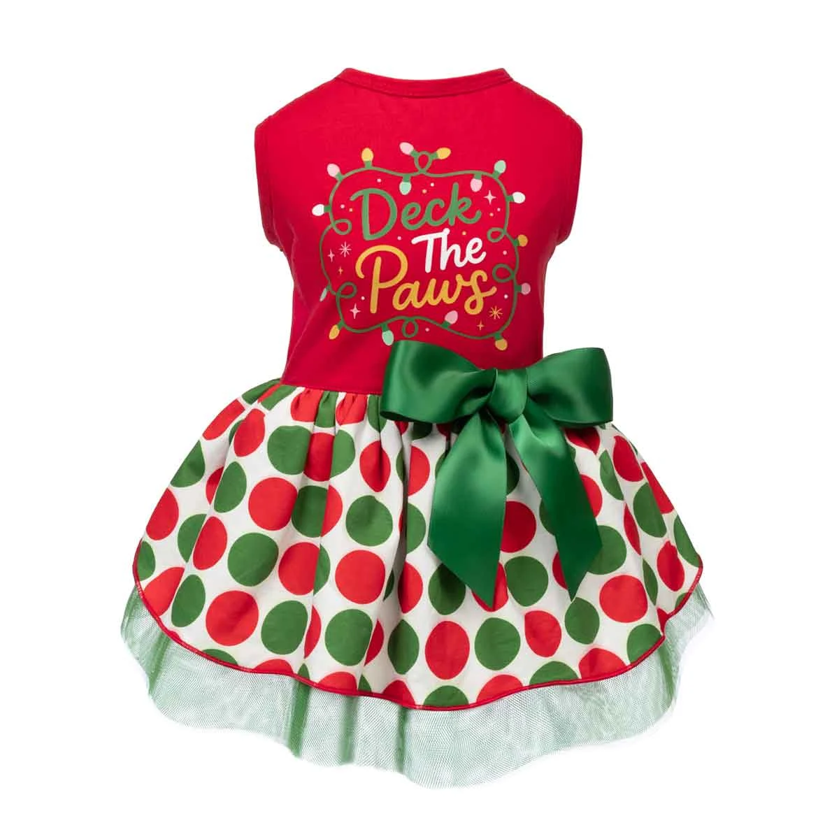 Deck the Paw Dog Dress
