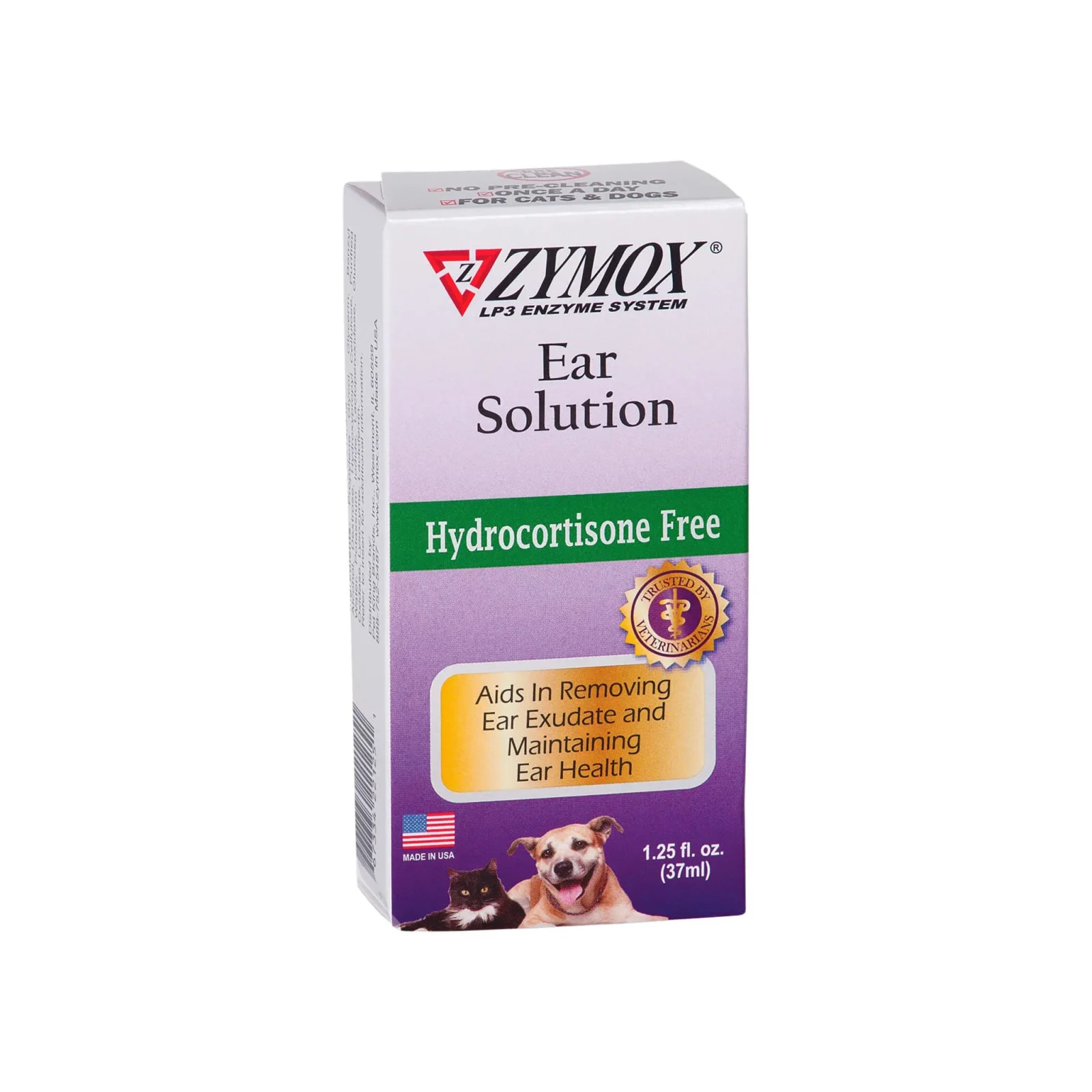 Zymox Enzymatic Ear Solution for Dogs & Cats - Image 2