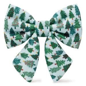 Festive Firs Lady Dog Bow