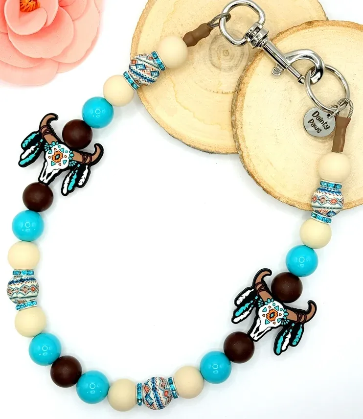 Turquoise Trails Beaded Collar