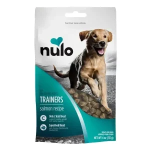 Nulo Grain-Free Trainers Salmon Recipe Soft and Chewy Training Dog Treats