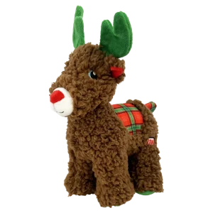 Kong Sherps Reindeer Toy for Dogs (Brown)
