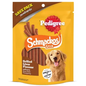 Pedigree Schmackos Stix Grilled Liver Flavour Adult Dog Treat