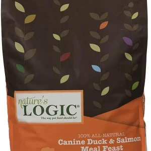 Nature's Logic Original Duck & Salmon Dry Dog Food - 25 lb Bag