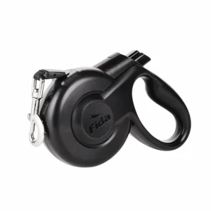 Fida Styleash Retractable Leash for Dogs (Black)