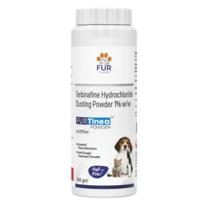 Entod Furtinea Powder (Terbinafine Hydrochloride) Dusting Powder for Dogs and Cats