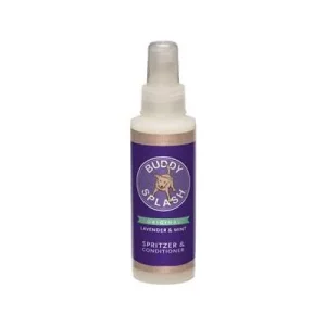 Buddy Wash Lavender & Mint Splash Spritzer Dog Deodorizer and Conditioner - 16 oz Bottle