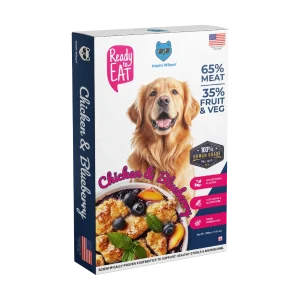 Hachi Wilson Chicken and Blueberry Ready to Eat Fresh & Wet Food for Dogs and Puppies