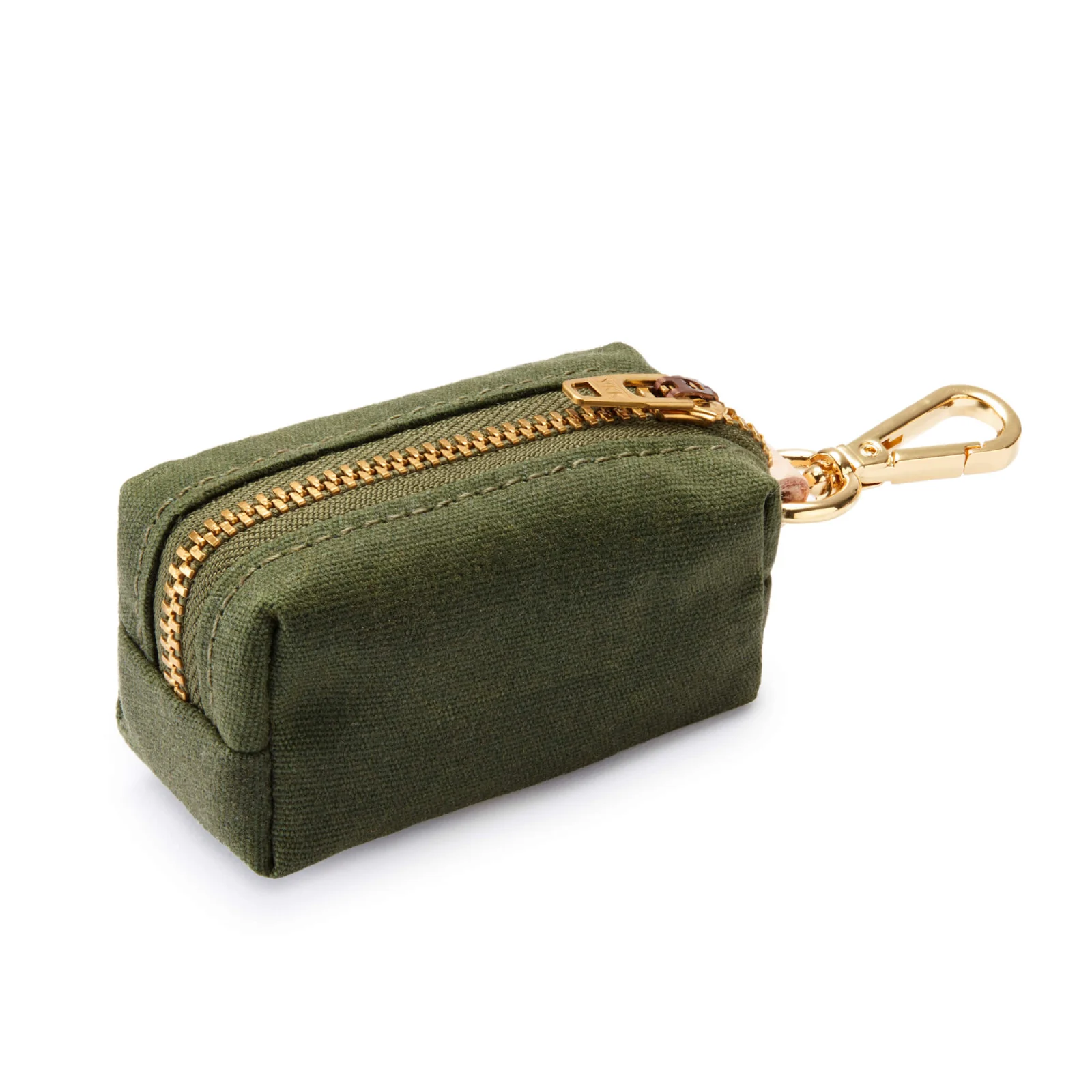 Olive Waxed Canvas Waste Bag Holder - Image 2