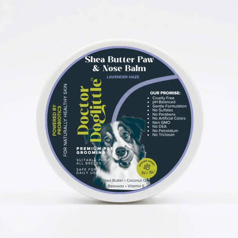 Doctor Doglittle Probiotic Shea Butter Paw & Nose Balm for Dogs