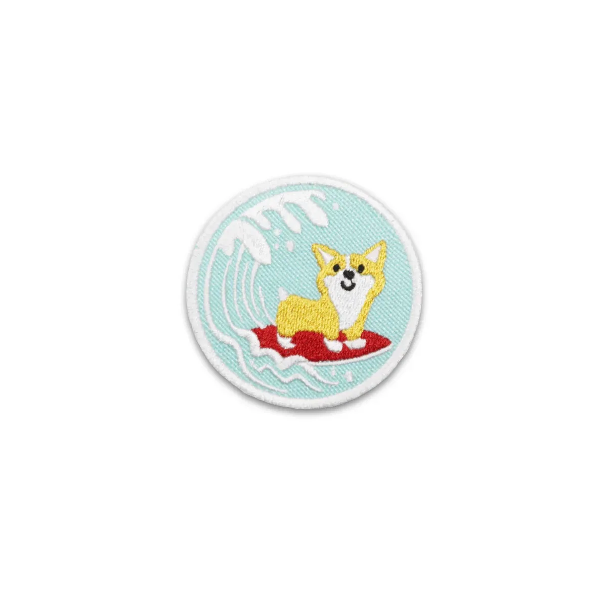 Surfin' Corgi Patch - Image 2