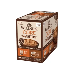 Wellness CORE Tiny Tasters Grain Free Pate Wet Cat Food