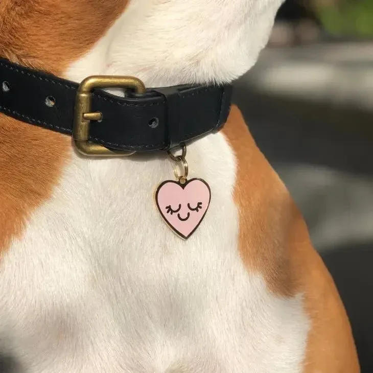 Smiling Heart Pet ID Tag - Image 2
