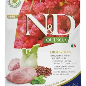 Farmina N&D Quinoa Digestion Lamb Dry Cat Food - 3.3 lb Bag