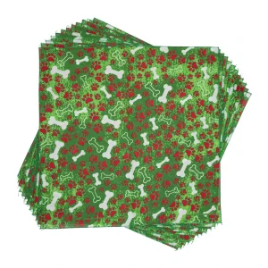Holiday Bones Bandana, 12 Pack