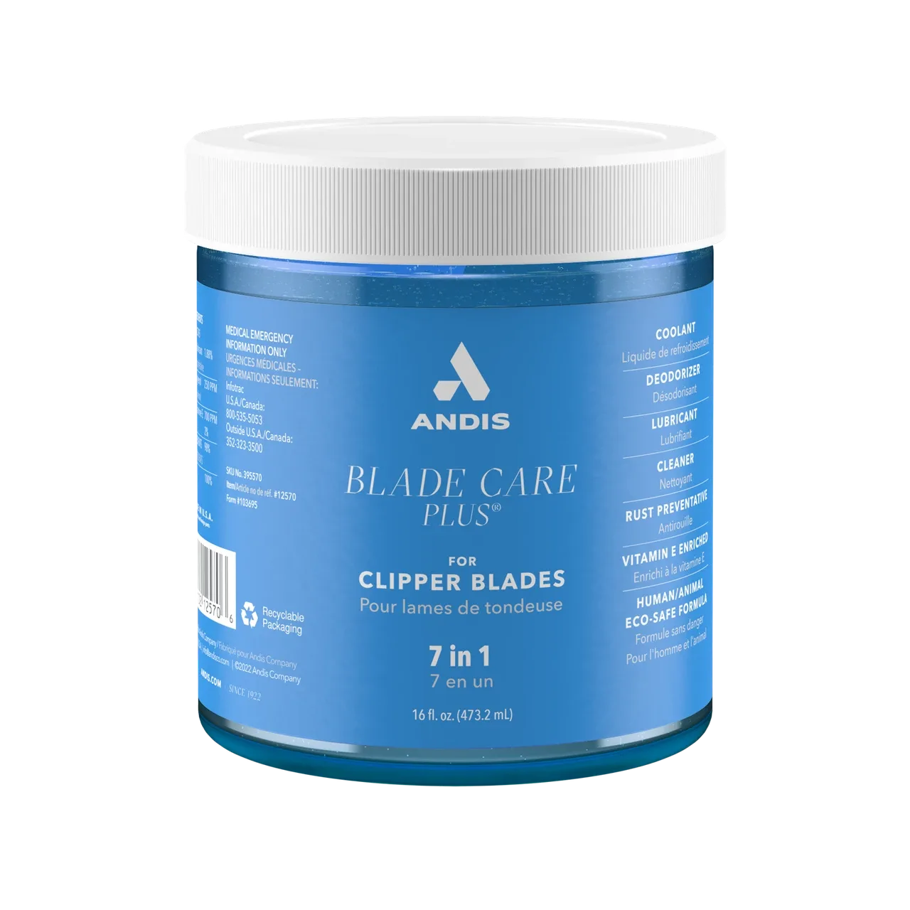 Andis Blade Care Plus® 16.5 oz Dip Jar