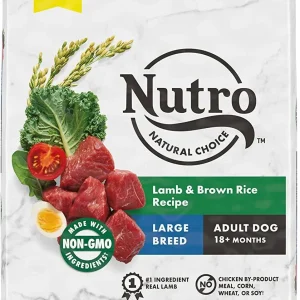 Nutro Natural Choice Large Breed Adult Lamb & Rice Dry Dog Food - 40 lb Bag