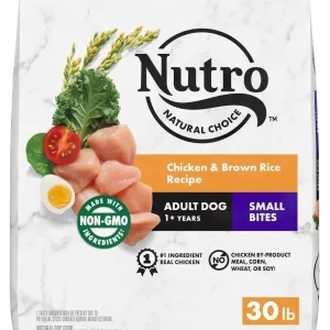 Nutro Natural Choice Adult Small Bites Chicken, Rice & Sweet Potato Dry Dog Food - 30 lb Bag