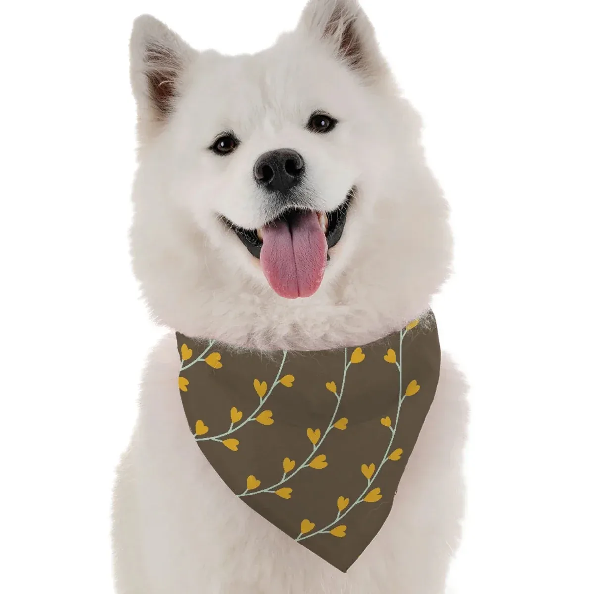 Bandoggies Aspen Dog Bandana - Nature-Inspired Silky Microfiber - Image 2