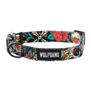 LosMuertos Wide Dog Collar