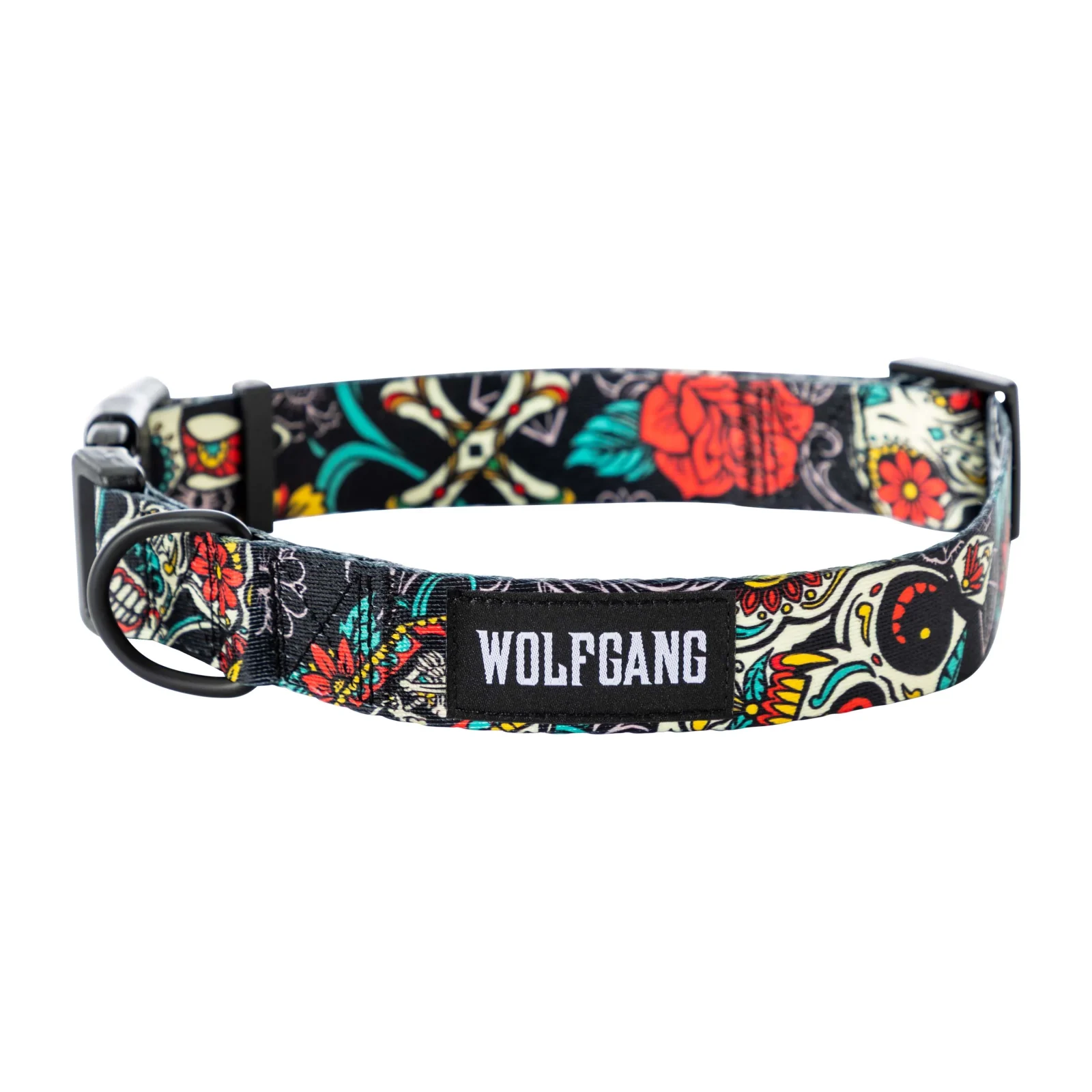 LosMuertos Wide Dog Collar