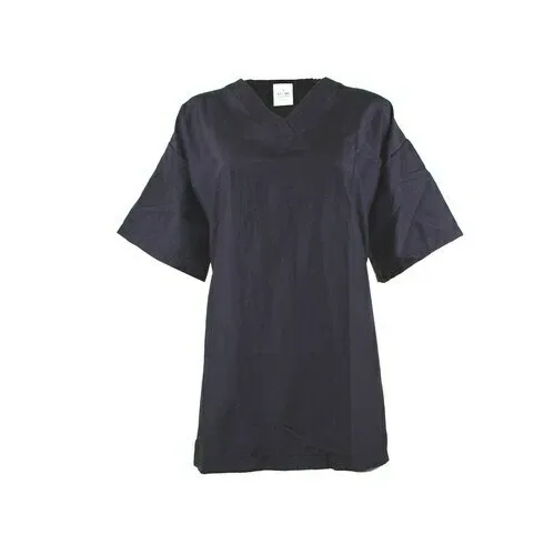 EZ Care V-Neck Grooming Top, Black