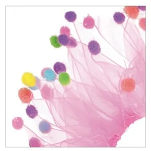 Charming Pet Birthday Dog Collar Pom Pom Party