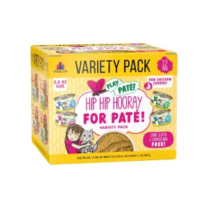 Best Feline Friend Play Pate! Grain Free Pate Canned Cat Food