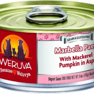Weruva Marbells Paella Canned Dog Food - 5.5 Oz - Case of 24