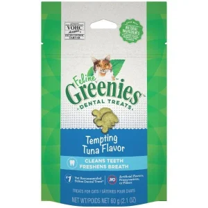 Greenies Feline Tuna Dental Cat Treats - 2.1 oz