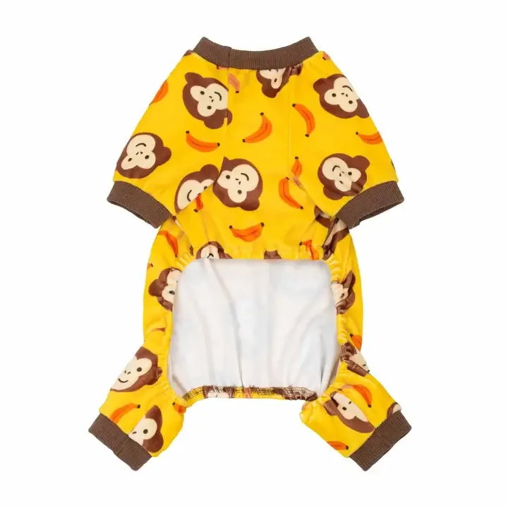 Monkey & Banana Dog Pajamas - Image 2