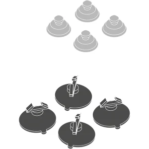 SELTZ L Suction Cups