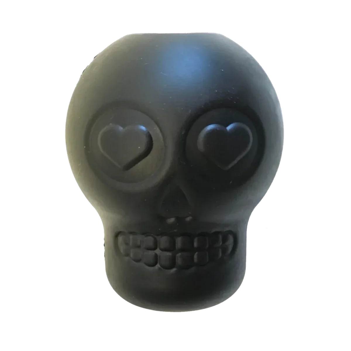 MKB Sugar Skull Durable Rubber Chew Dog Toy & Treat Dispenser