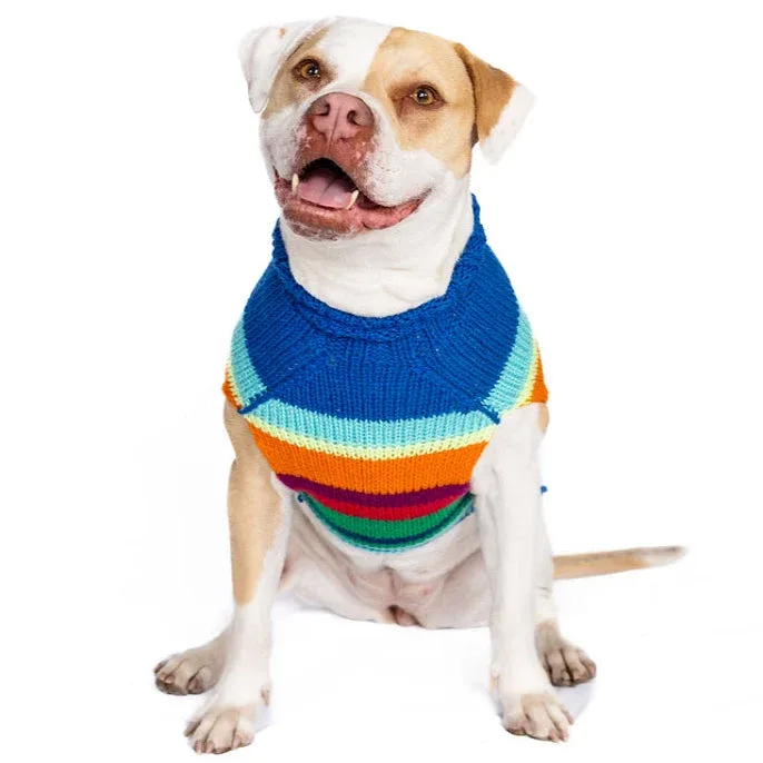 Alpaca Royal Stripe Dog Sweater - Image 2