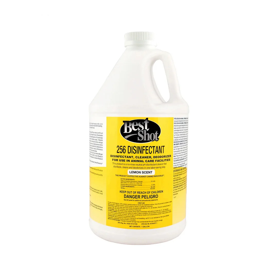 Best Shot 256:1 Disinfectant, Lemon, 1 Gallon