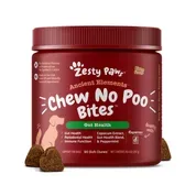 Zesty Paws Ancient Elements Chew No Poo Bites Soft Chew Stool Eating Deterrent Supplement for Dogs