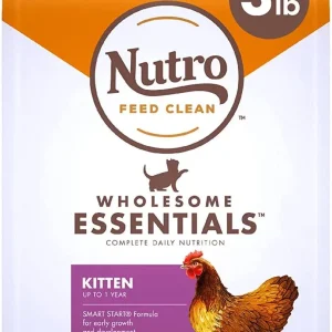 Nutro Kitten Chicken & Rice Dry Cat Food - 3 lb Bag