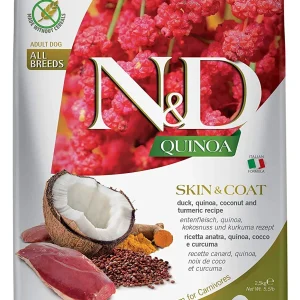 Farmina N&D Quinoa Skin & Coat Duck Dry Dog Food - 5.5 lb Bag